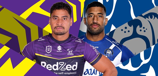 Storm v Bulldogs: Paps in the mix; Big guns near return