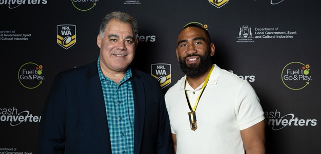 Former international Samisoni Langi wins NRLWA Ken Allen Medal