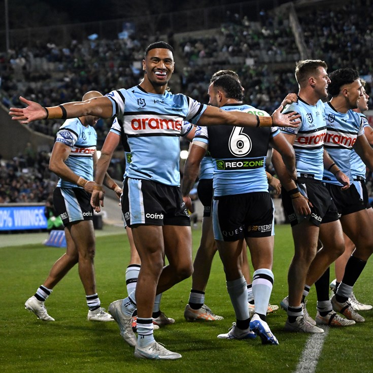 As it happened: Sharks rise in the capital as Raiders exit in straight sets