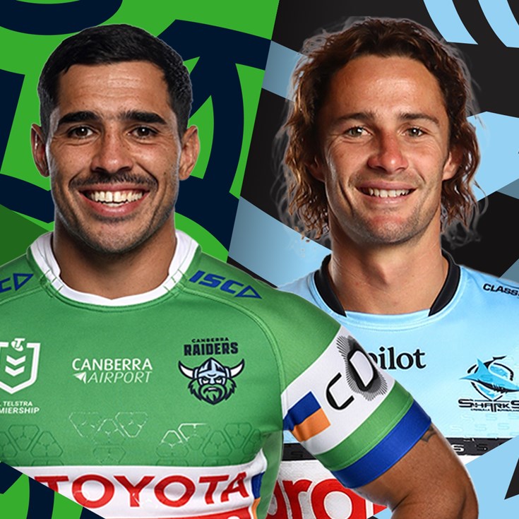 Raiders v Sharks: Green Machine unchanged; Hazelton races clock