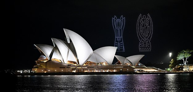 Grand final week launched in style on Sydney Harbour