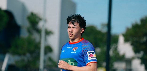Vegas Combine winner starts NRL journey with Knights