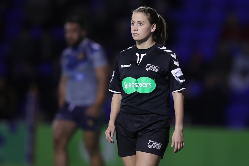 Tara Jones is the first women to join the RFL's match officiating team.