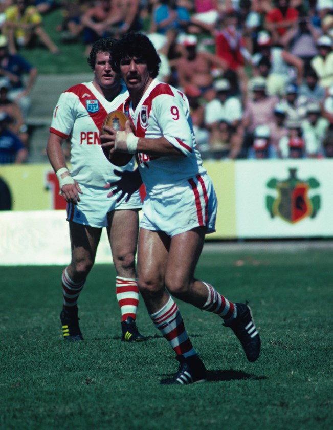 Rod 'Rocket' Reddy in action for St George.