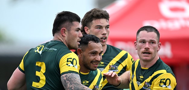 Four tries for Fuller, four wins for Aussies on memorable day in PNG