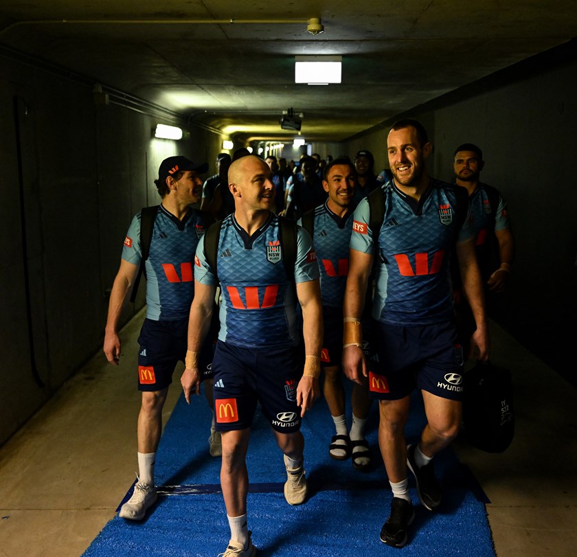 Isaah Yeo is preparing to lead the NSW Blues to an Origin series win at Accor Stadium. 