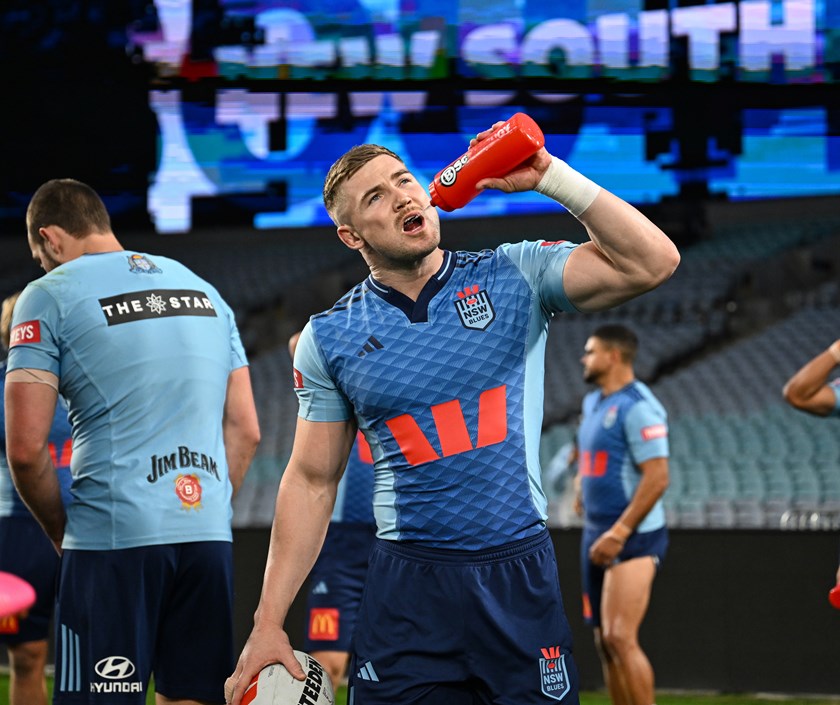 Blues backrower Hudson Young is preparing for the biggest game of his life in Origin III at Accor Stadium.