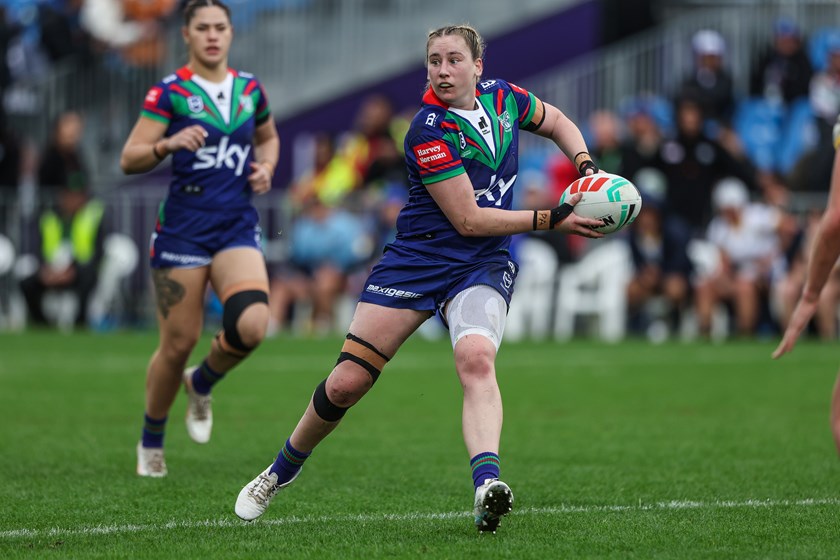 Emily Curtain had established herself in the Warriors No.7 jersey before a training mishap ended her season.