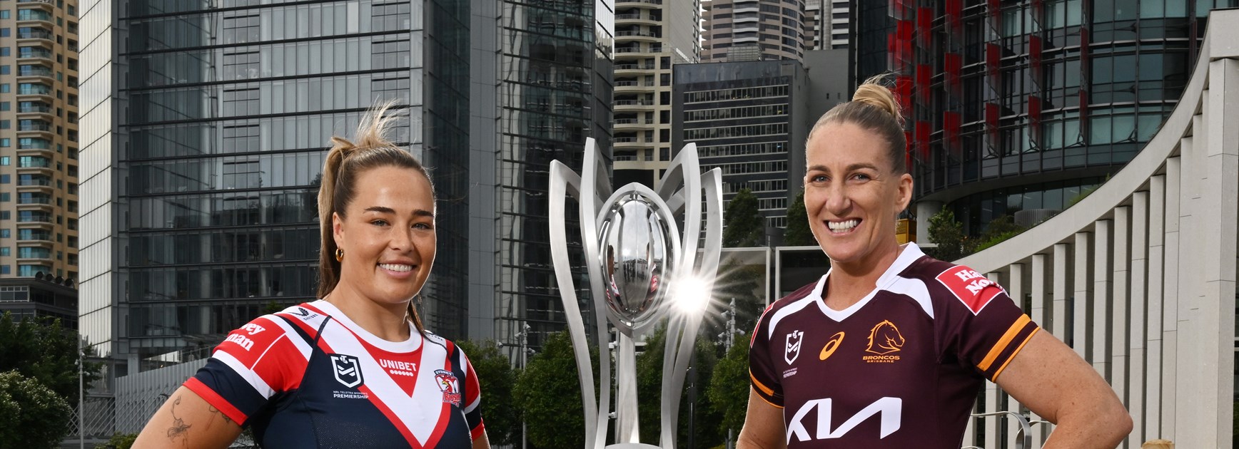 Roosters and Broncos captains Isabelle Kelly and Ali Brigginshaw insist the NRLW finals isn't a two-horse race.