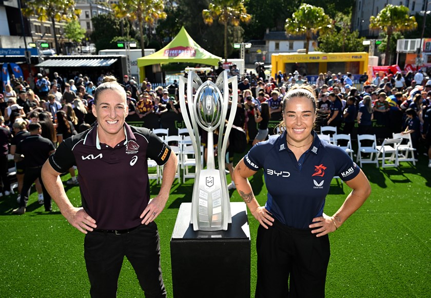 Broncos co-captain Ali Brigginshaw and Roosters skipper Isabelle Kelly are among the big name stars in Sunday's NRLW grand final.
