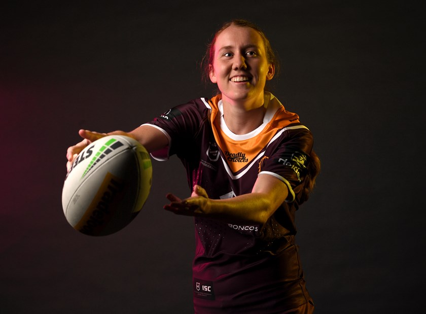 Tamika Upton was a member of the Broncos squad in 2018 but didn't play a game in the inaugural NRLW season.
