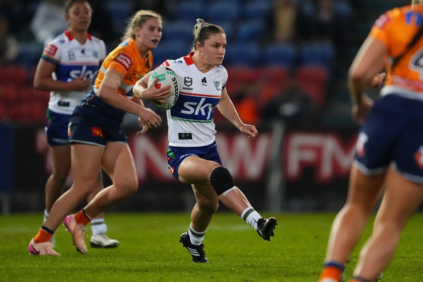 Warriors star Michaela Brake is one of the Black Ferns Olympic gold medallists to make the switch to NRLW.
