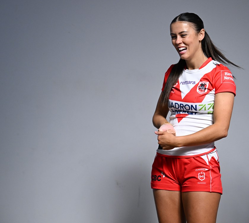Zali Hopkins will co-captain the Dragons in her fourth NRLW season with the club.