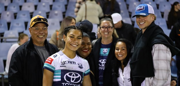 The invite came late but Ana dazzled at debutant's ball