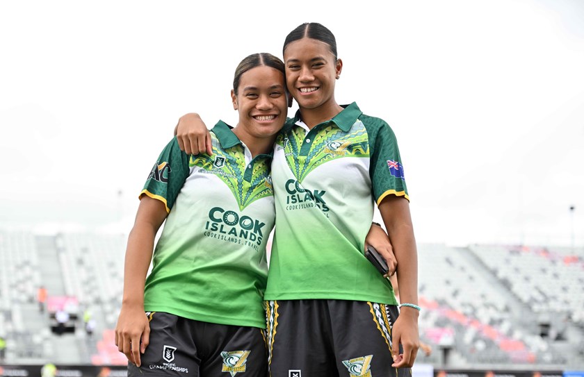 Anne-Marie and Chantay Kiria-Ratu are excited to be finally playing together again at the Sharks.