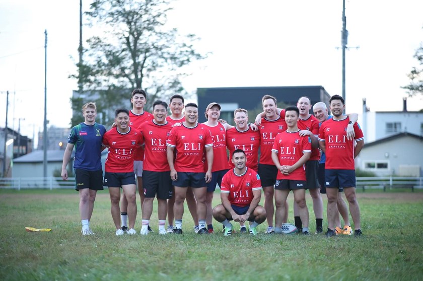 Members of the Hong Kong team that toured Japan.