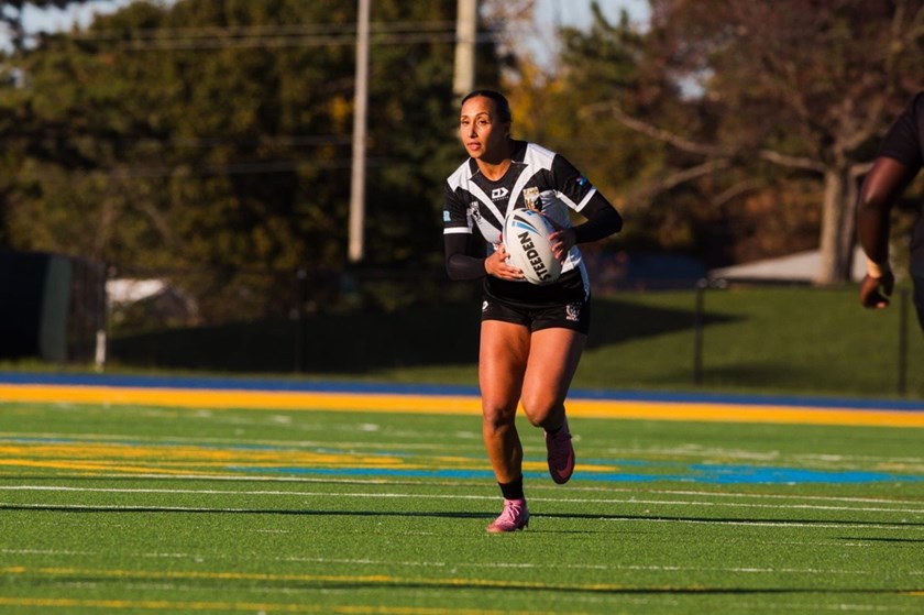Sharks star Cass Staples scored four tries as she led Fiji to victory in their World Cup qualifier against Nigeria.