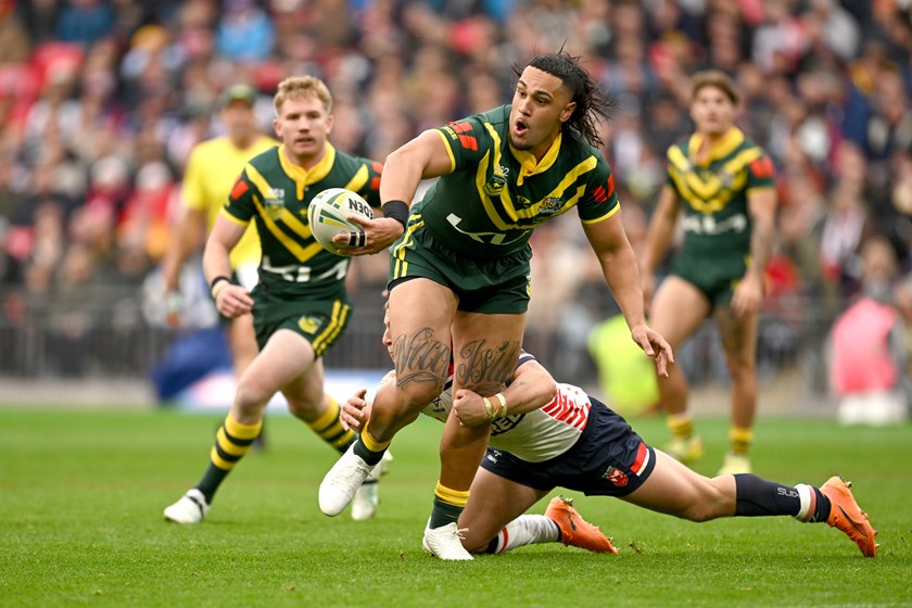 Kangaroos forward Keaon Koloamatangi is the Dragons biggest signing since Gareth Widdop.