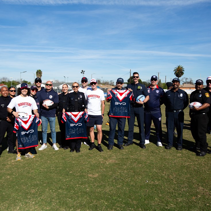 Roosters build on LA foundations with coaching clinic