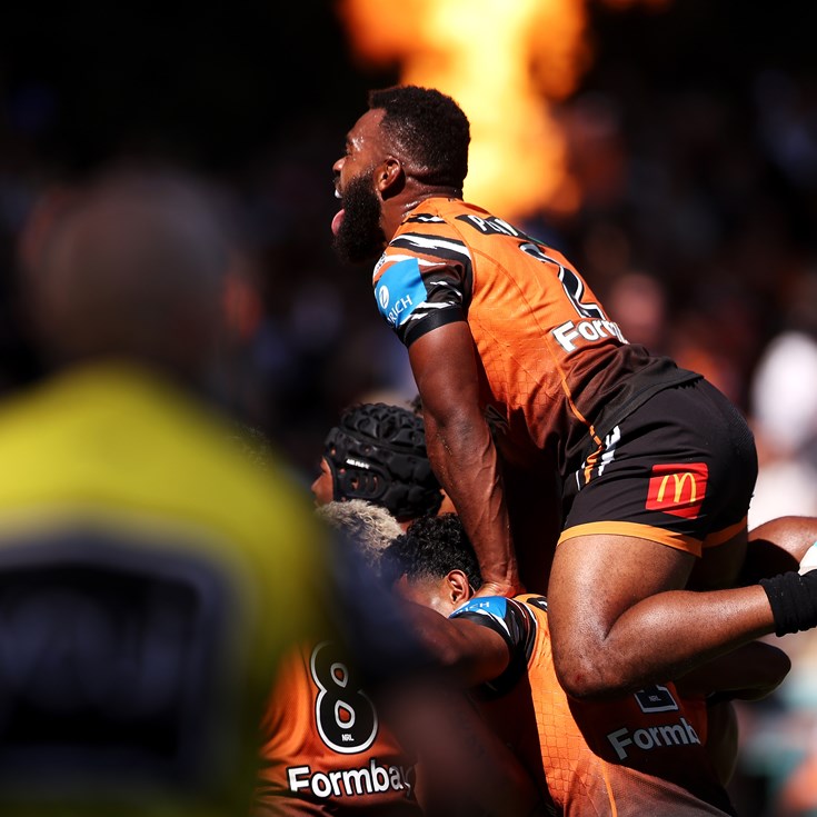 Saturday slate: Tigers roaring; Dragons v Storm; Panthers v Sharks