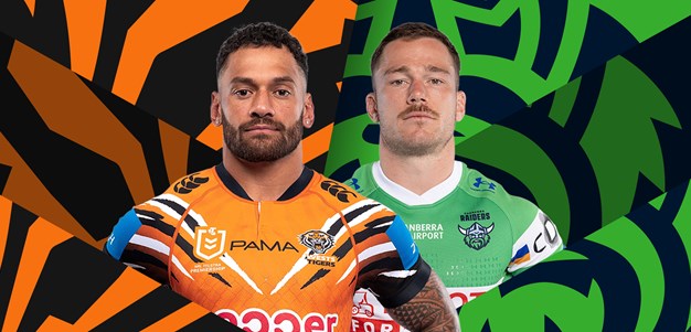 Wests Tigers v Raiders: To'a returns; Sasagi, Young, Papa sidelined
