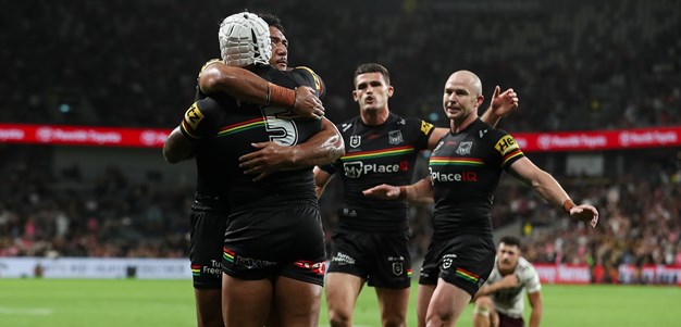 As it happened: Panthers deny Sea Eagles; Sharks dominate Wests Tigers; Knights win thriller