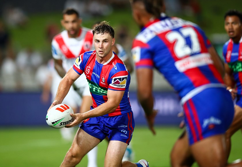 Sandon Smith was solid in his Newcastle debut on Saturday night.