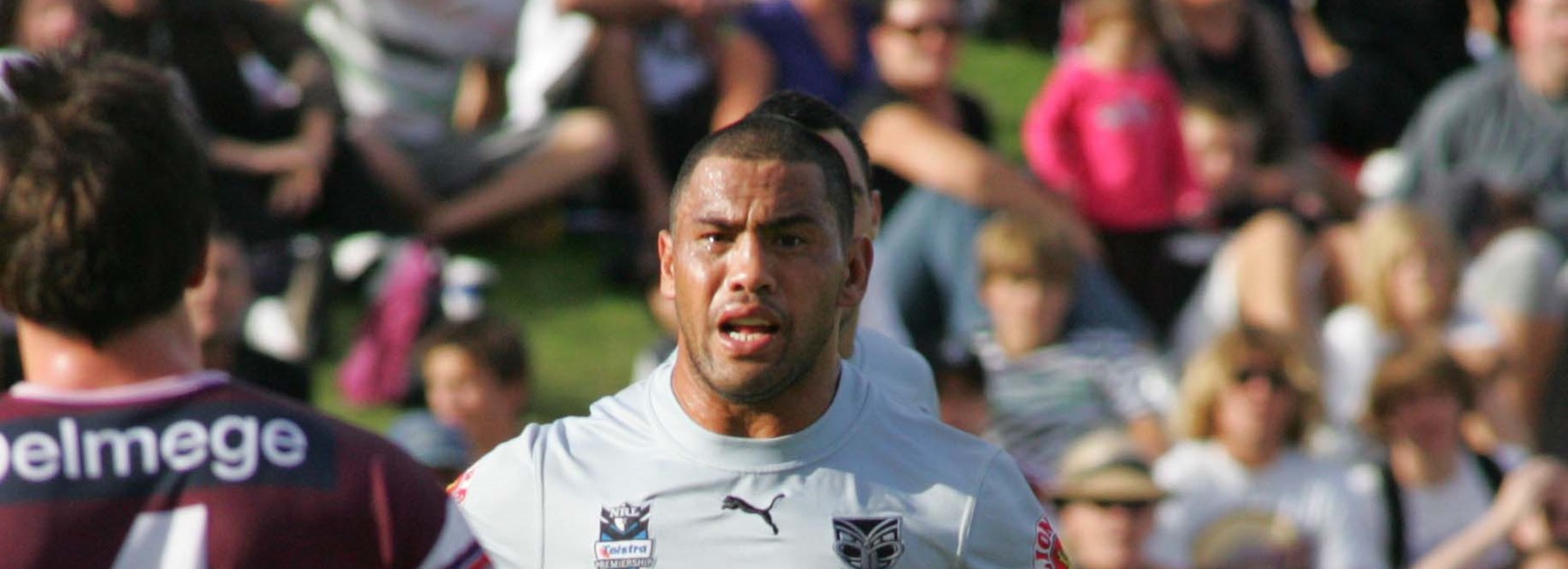 Warriors backrower Ruben Wiki was a fearsome ball-runner.