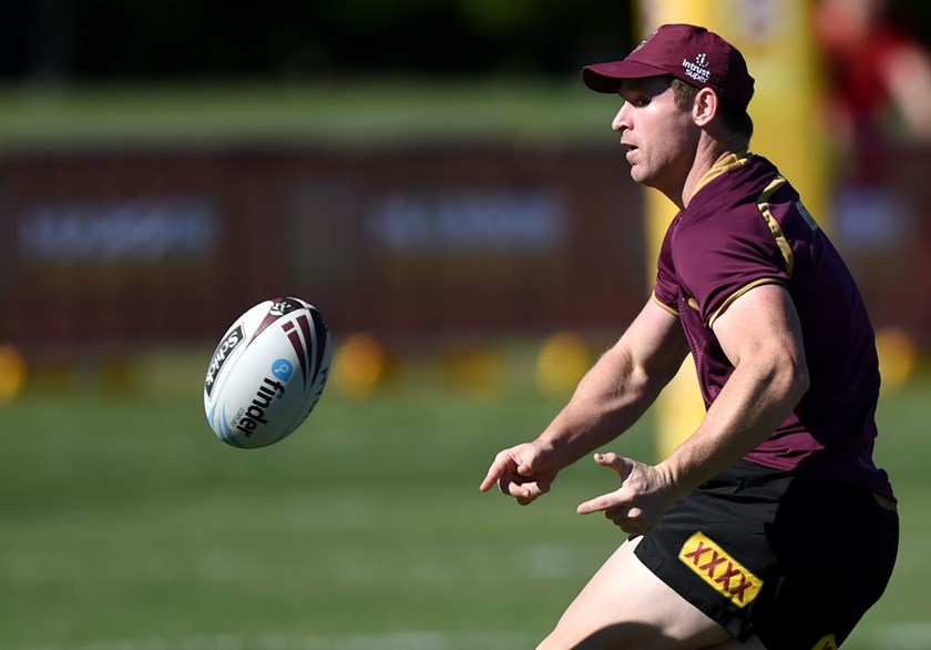 Maroons utility back Michael Morgan.