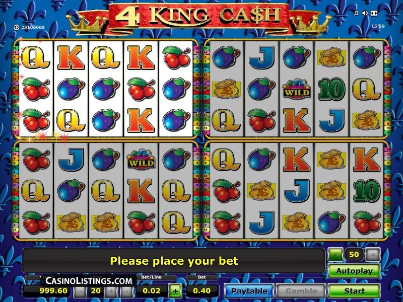 4 Reels Kings Slot
