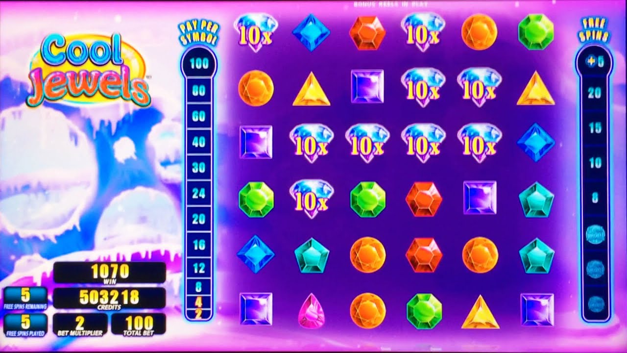 Example of a jewels slot game