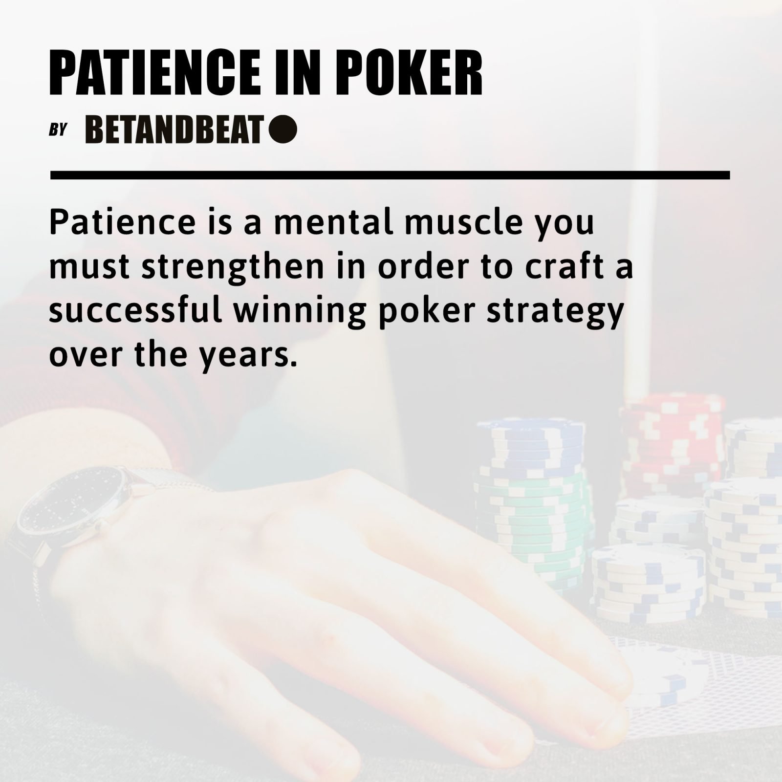 patience in poker strategy