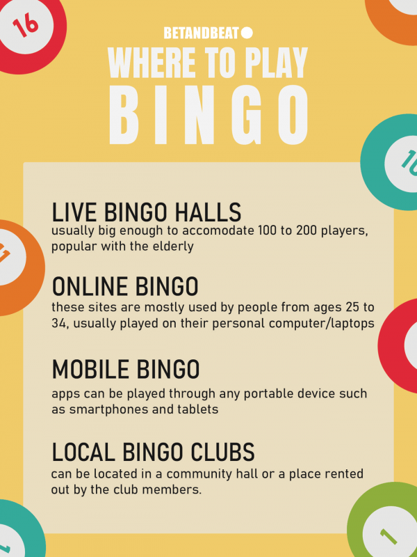 Where should you play Bingo?