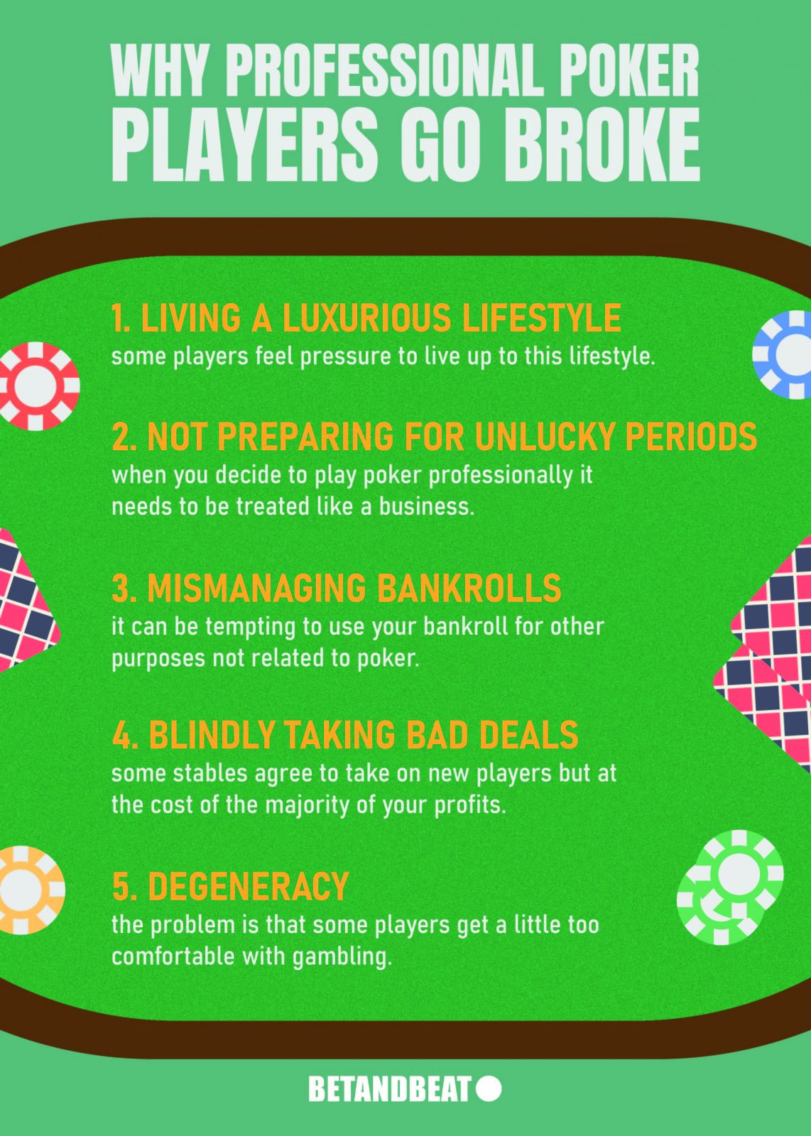 reasons why poker players go broke