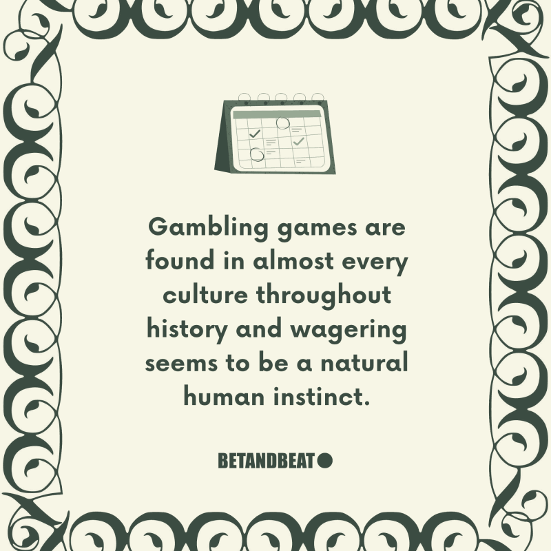 gambling in all cultures