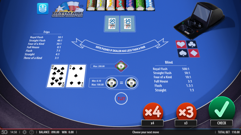 Ultimate Texas Hold'em